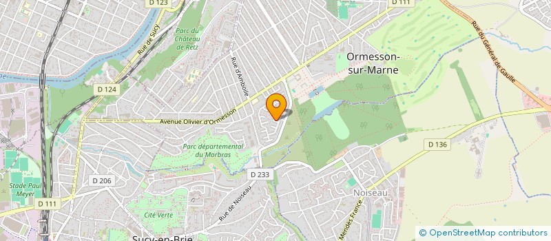 localisation de l'entreprise KENTCHA IMMO  ORMESSON-SUR-MARNE