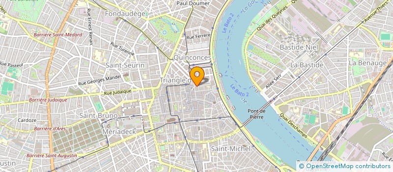 localisation de l'entreprise KENTE MOSAIQUE INTERNATIONALE  BORDEAUX