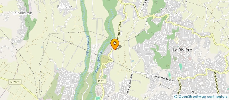 localisation de l'entreprise KENTEA PARADIS  SAINT-LOUIS