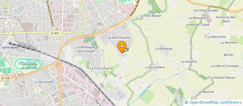 localisation de l'entreprise KENTHO  SAINT-MALO