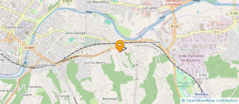 localisation de l'entreprise KENTINO INVEST à BOULAZAC ISLE MANOIRE