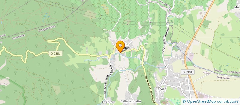 localisation de l'entreprise KENU  CHAPAREILLAN