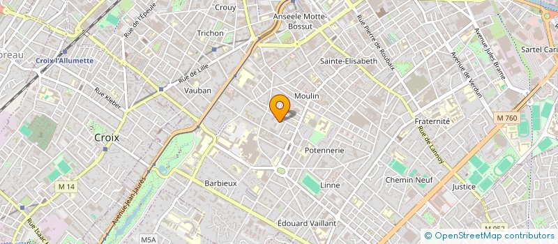 localisation de l'entreprise KENUDJI à ROUBAIX