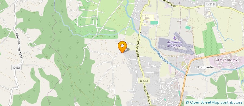 localisation de l'entreprise KENVA 1 à FAYENCE