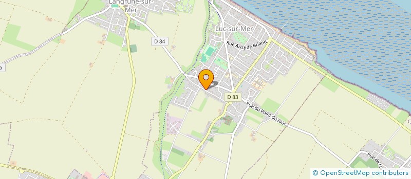 localisation de l'entreprise KENVAD à LUC-SUR-MER