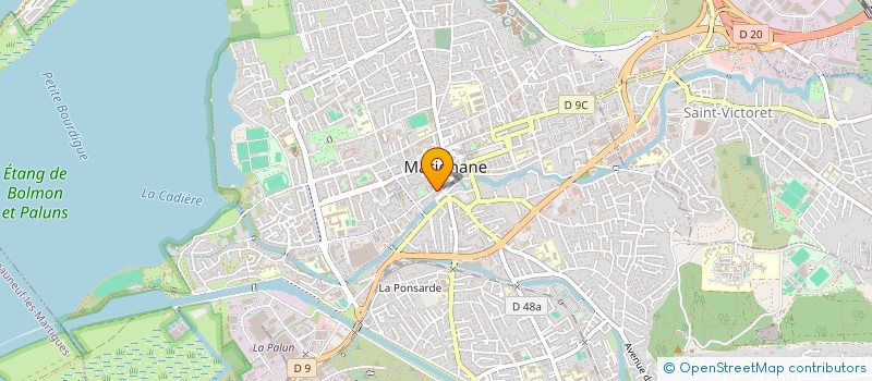 localisation de l'entreprise KENWELL  MARIGNANE