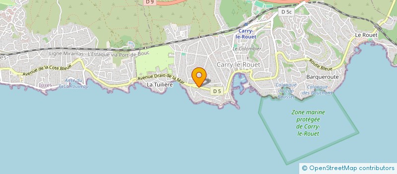 localisation de l'entreprise KENY  CARRY-LE-ROUET