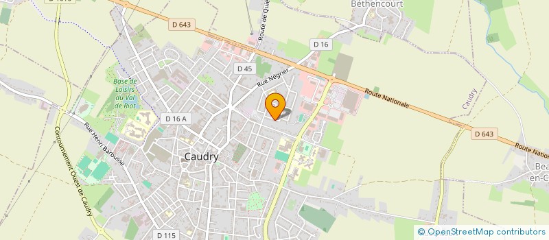 localisation de l'entreprise KENYUSHI SDI  CAUDRY