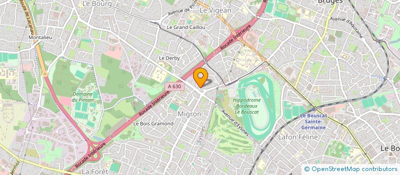 localisation de l'entreprise KENYVAL  EYSINES