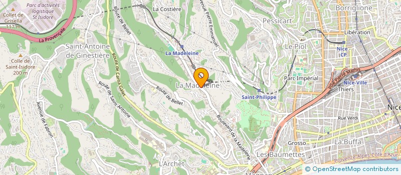 localisation de l'entreprise KENZ AUTO à NICE