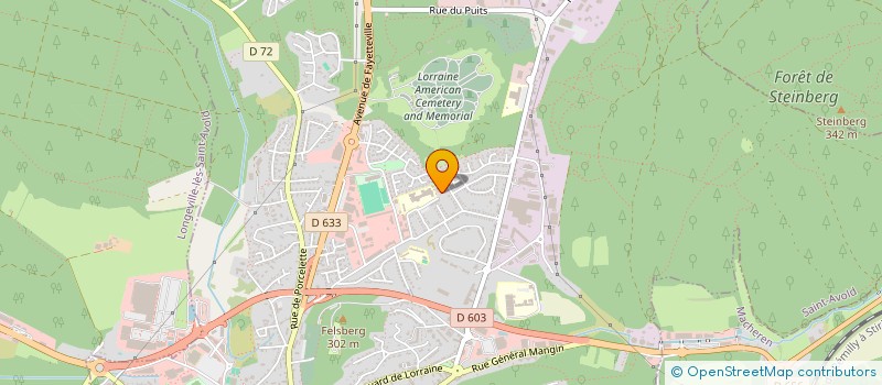 localisation de l'entreprise KENZA  SAINT-AVOLD