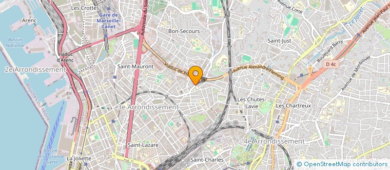 localisation de l'entreprise KENZA à MARSEILLE