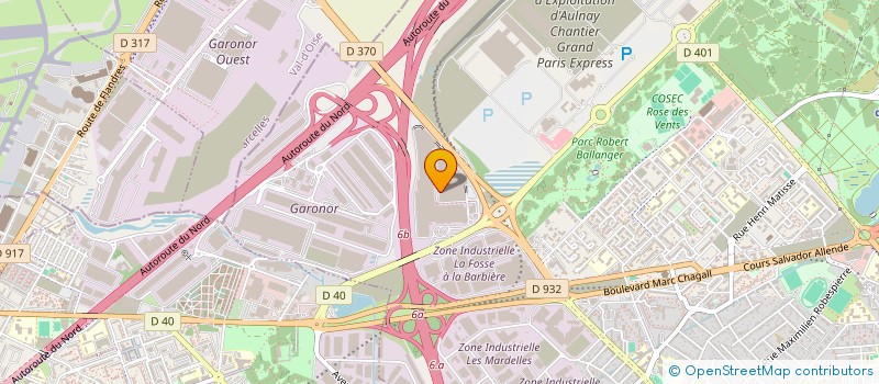 localisation de l'entreprise KENZA à AULNAY-SOUS-BOIS