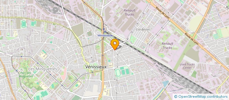 localisation de l'entreprise KENZA  VENISSIEUX