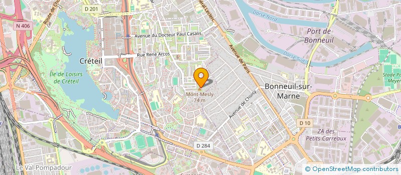 localisation de l'entreprise KENZA à CRETEIL