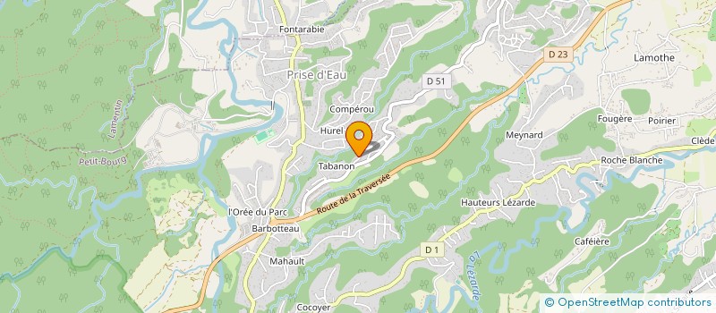 localisation de l'entreprise KENZA à PETIT-BOURG
