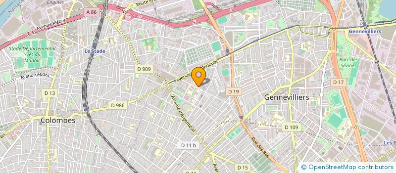 localisation de l'entreprise KENZA HOME à ASNIERES-SUR-SEINE