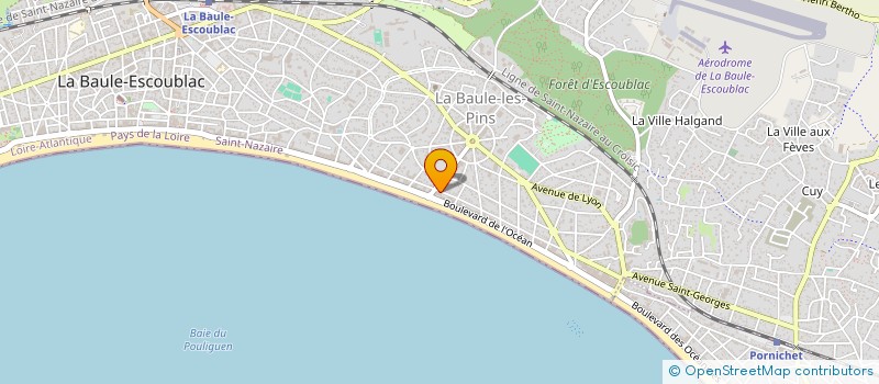localisation de l'entreprise KENZA INVEST  LA BAULE-ESCOUBLAC