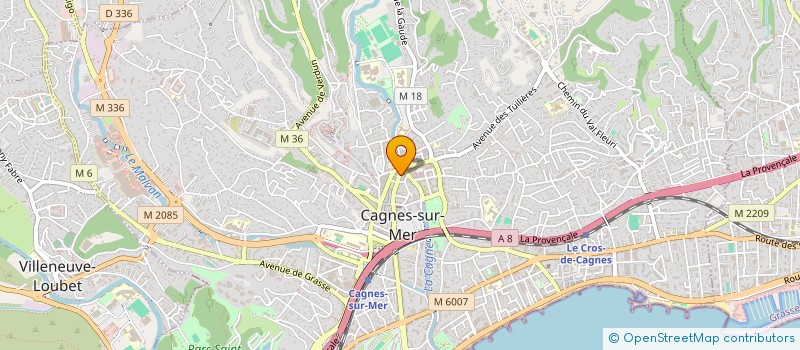 localisation de l'entreprise KENZA SERVICE à CAGNES-SUR-MER