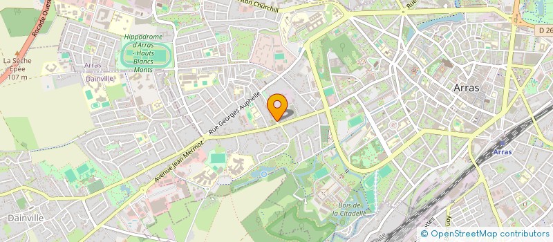 localisation de l'entreprise KENZA VTC à ARRAS