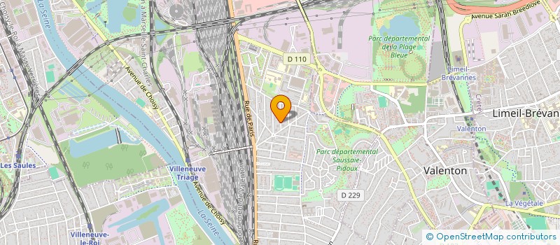 localisation de l'entreprise KENZAA FRAIS à VILLENEUVE-SAINT-GEORGES