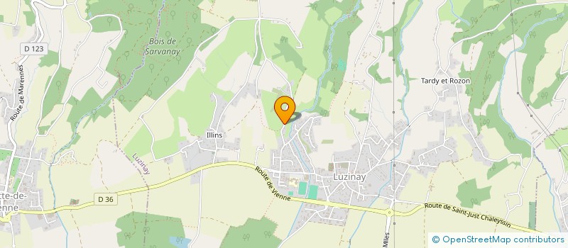 localisation de l'entreprise KENZO-8  LUZINAY