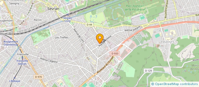 localisation de l'entreprise KENZO à LIVRY-GARGAN