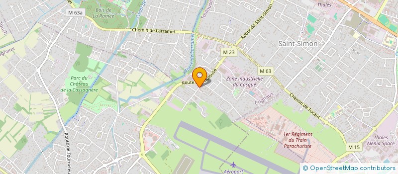 localisation de l'entreprise KENZO  CUGNAUX