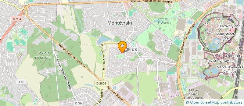 localisation de l'entreprise KEO CONSEILS à MONTEVRAIN