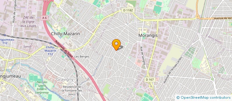 localisation de l'entreprise KEO CONSULTING  MORANGIS