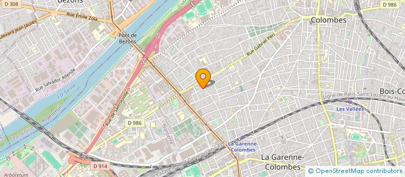 localisation de l'entreprise KEO SYSTEMS à COLOMBES