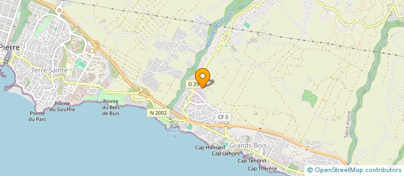 localisation de l'entreprise KEOCE DELICES à SAINT-PIERRE