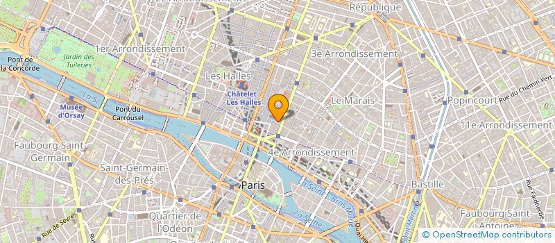 localisation de l'entreprise KEODIS à PARIS