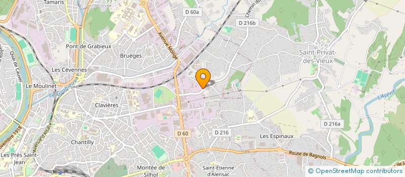 localisation de l'entreprise KEOLIS ALES  ALES