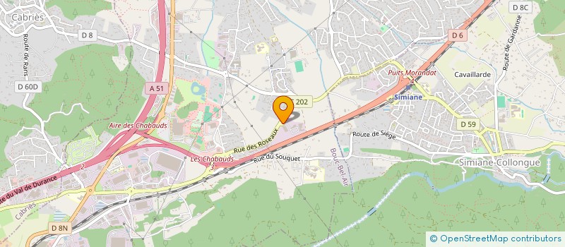 localisation de l'entreprise KEOLIS AUTOCARS DE PROVENCE à BOUC-BEL-AIR