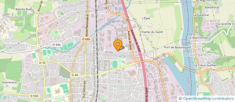 localisation de l'entreprise KEOLIS AUTOCARS PLANCHE  ARNAS