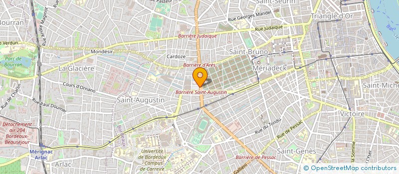 localisation de l'entreprise KEOLIS BORDEAUX METROPOLE MOBILITES à BORDEAUX