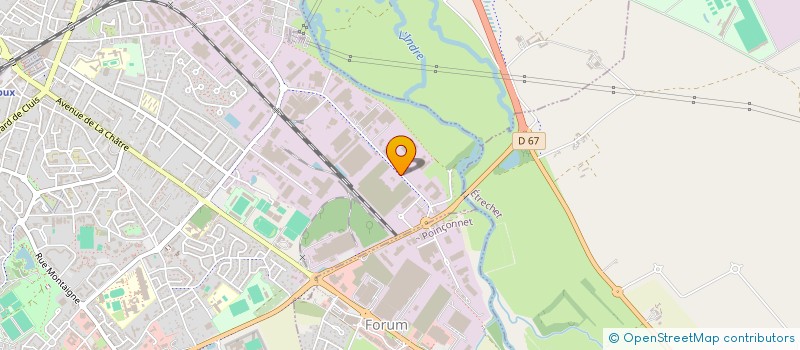 localisation de l'entreprise KEOLIS CHATEAUROUX à CHATEAUROUX