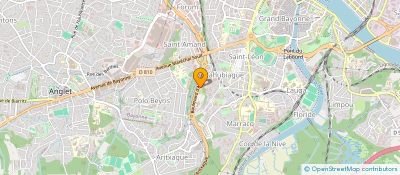 localisation de l'entreprise KEOLIS COTE BASQUE - ADOUR à BAYONNE