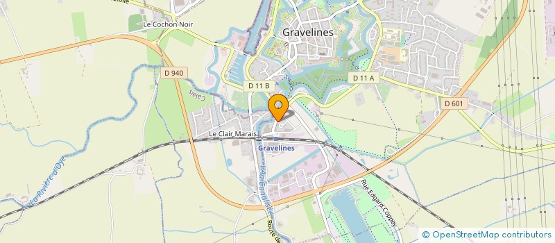 localisation de l'entreprise KEOLIS FLANDRE MARITIME à GRAVELINES