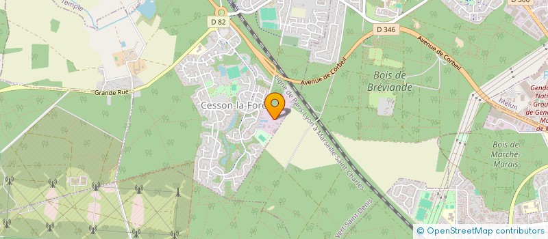 localisation de l'entreprise KEOLIS MOBILITE SEINE ET MARNE à CESSON