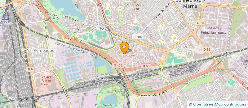 localisation de l'entreprise KEOLIS MOBILITE VAL DE MARNE  SAINT-MAUR-DES-FOSSES