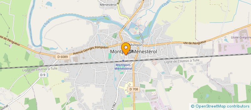 localisation de l'entreprise KEOLIS SANTE NORD GIRONDE  MONTPON-MENESTEROL