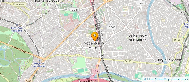 localisation de l'entreprise KEOM à NOGENT-SUR-MARNE