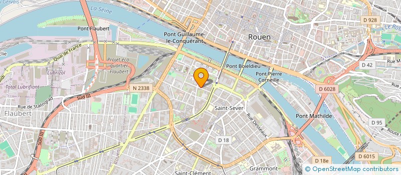 localisation de l'entreprise KEOP à ROUEN