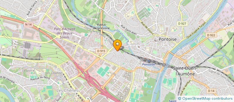 localisation de l'entreprise KEOPS  PONTOISE