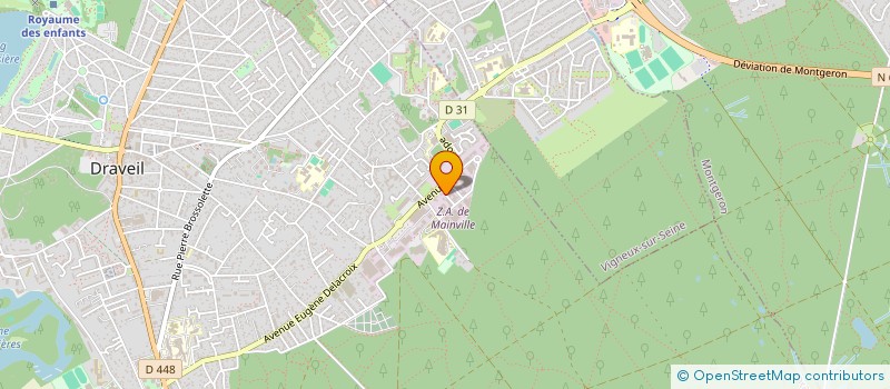 localisation de l'entreprise KEOPS ASSOCIATION à DRAVEIL