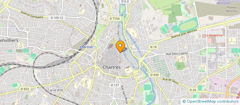 localisation de l'entreprise KEOPS INDUSTRIES à CHARTRES