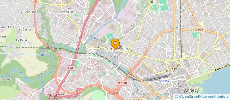 localisation de l'entreprise KEOPS NETTOYAGE à ANNECY