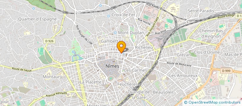 localisation de l'entreprise KEOPS REALISATION à NIMES